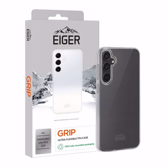 Picture of Eiger Eiger Grip Case for Samsung Galaxy S24 in Clear