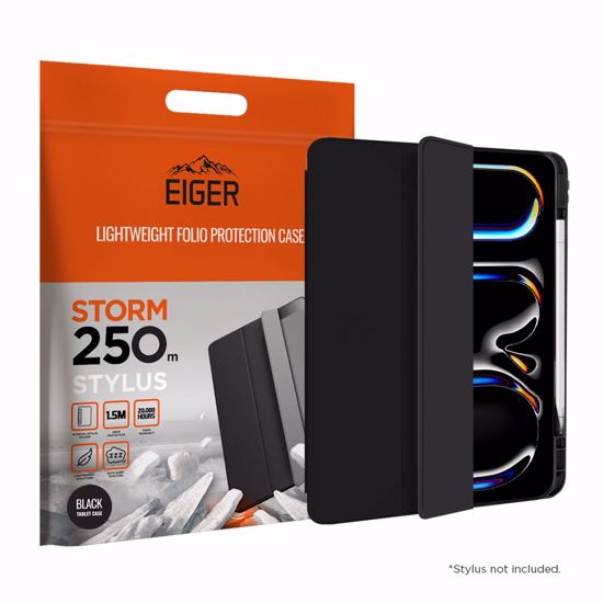 Picture of Eiger Eiger Storm 250m Stylus Case for iPad Pro 11 (2025) / (2024) in Black